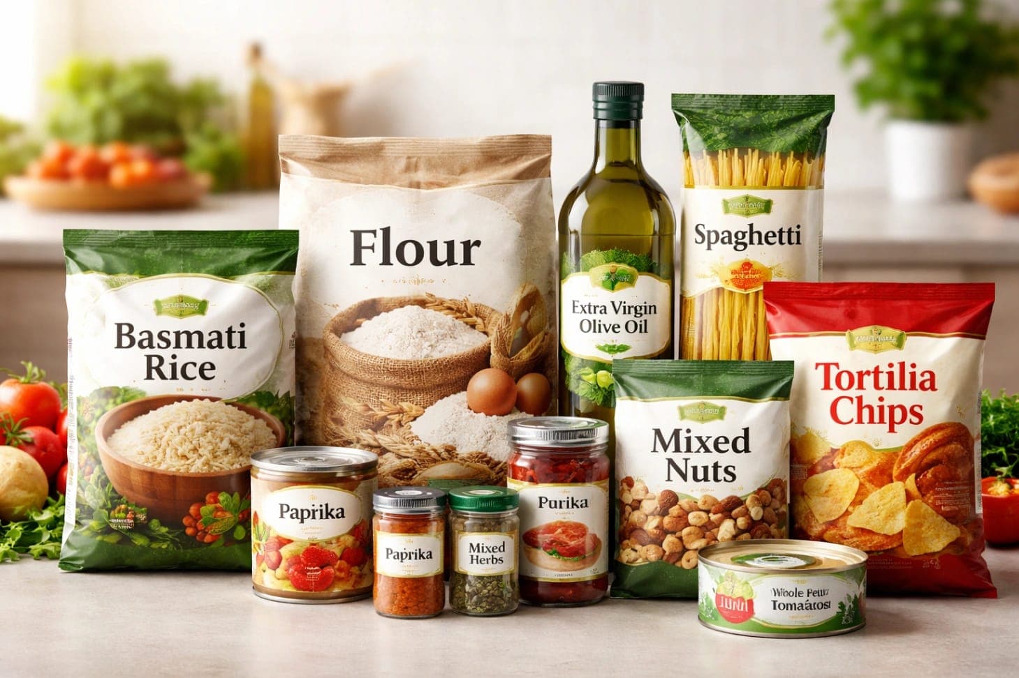 باكج سلة غذائية